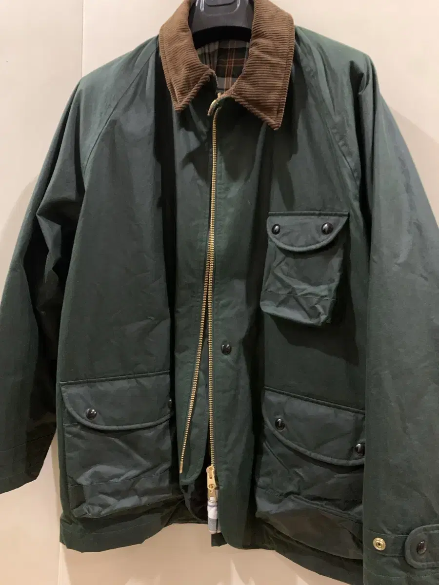 드레익스 Green Waxed Coverall Jacket 42